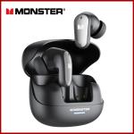 Monster MQT50 Wireless Bluetooth 5.4 Earphones 24H Long Battery Life Headphones Low Game Latency Immersive Listening Headset