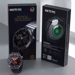 H4 Pro Max Smart Watch Men NFC Smartwatch Bluetooth Calls Wireless Charging Fitness Bracelet 1.36Inch HD Screen Waterproof Sport